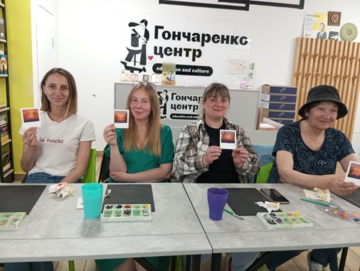 ​Вечір кольору, світла і тепла у Гончаренко центрі